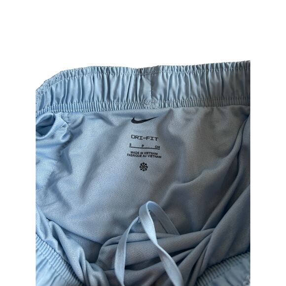 Nike Women's Dri-FIT Tempo Mid-Rise Brief-Lined Running Shorts in Blue, size S - Picture 3 of 6